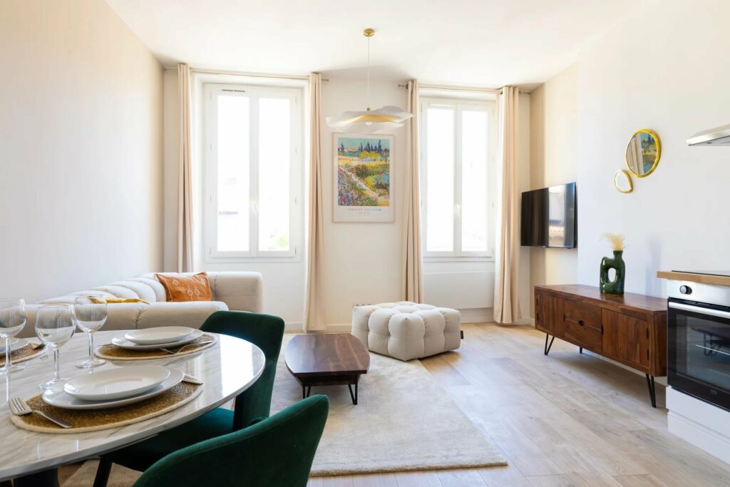 Location appartement meublé 3 pièces 58 m²